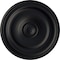 Ekena Millwork Devon Ceiling Medallion (Fits Canopies up to 3 5/8"), Hand-Painted Steel Gray, 15 3/4"OD x 1 1/2"P CM15DESGS - alternate 1